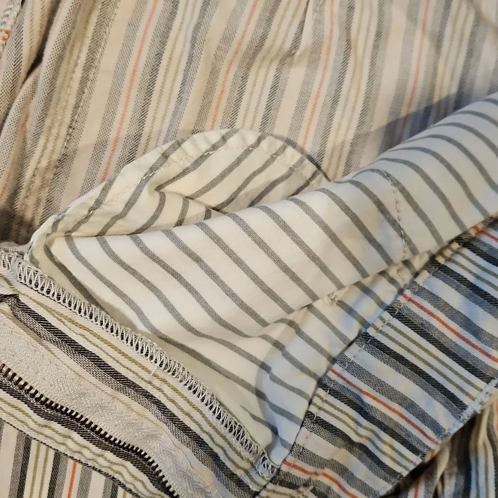 Cabi Size 14 Striped Casual Pants - Picture 6 of 10